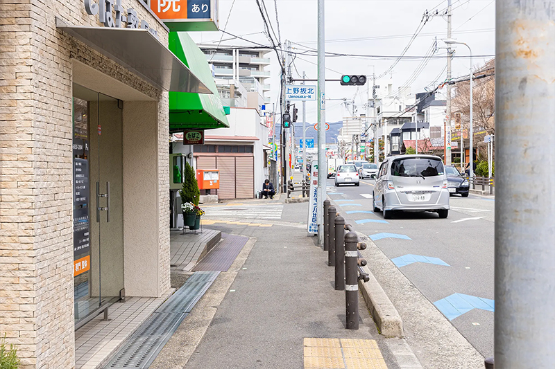 豊中駅のバスよりかとう整形在宅クリニックまで3