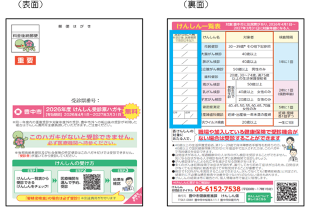 豊中市骨密度検診について