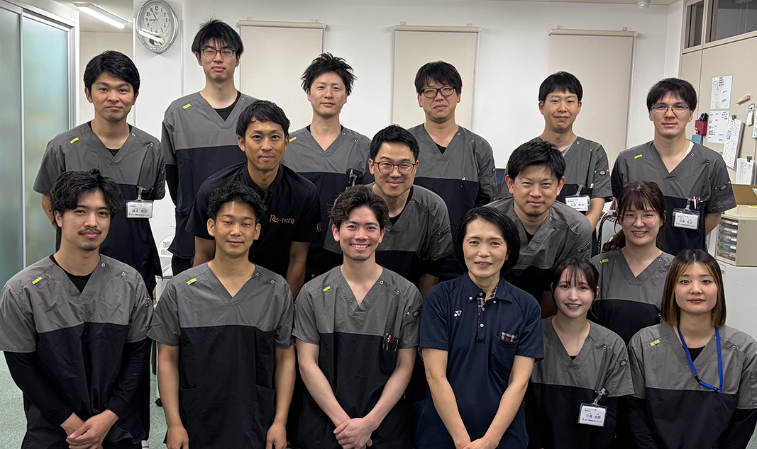 豊中市のかとう整形在宅クリニックの理学療法士
