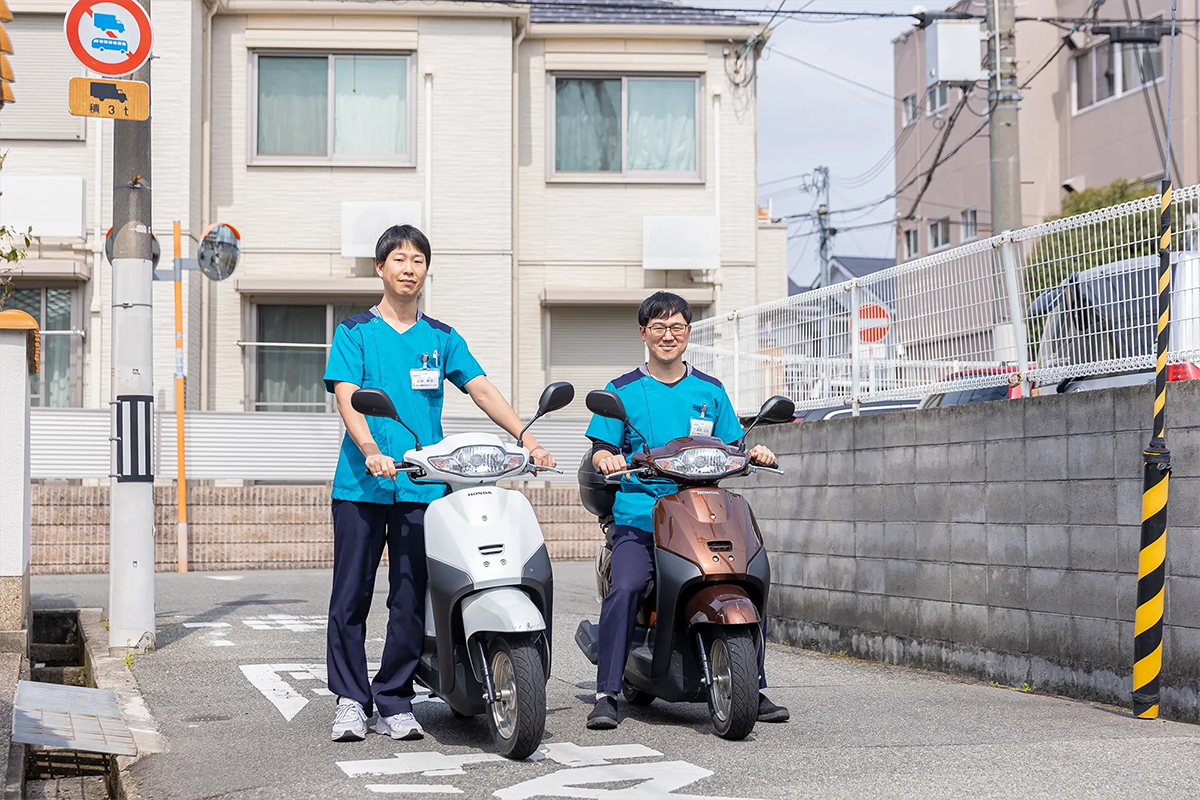 豊中市のかとう整形在宅クリニックの訪問リハビリテーション
